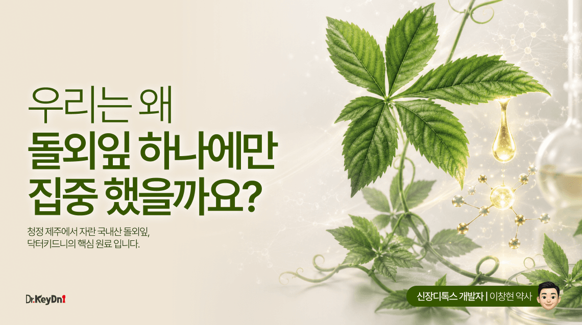 왜 돌외잎🌿하나에만 집중 했을까요?
