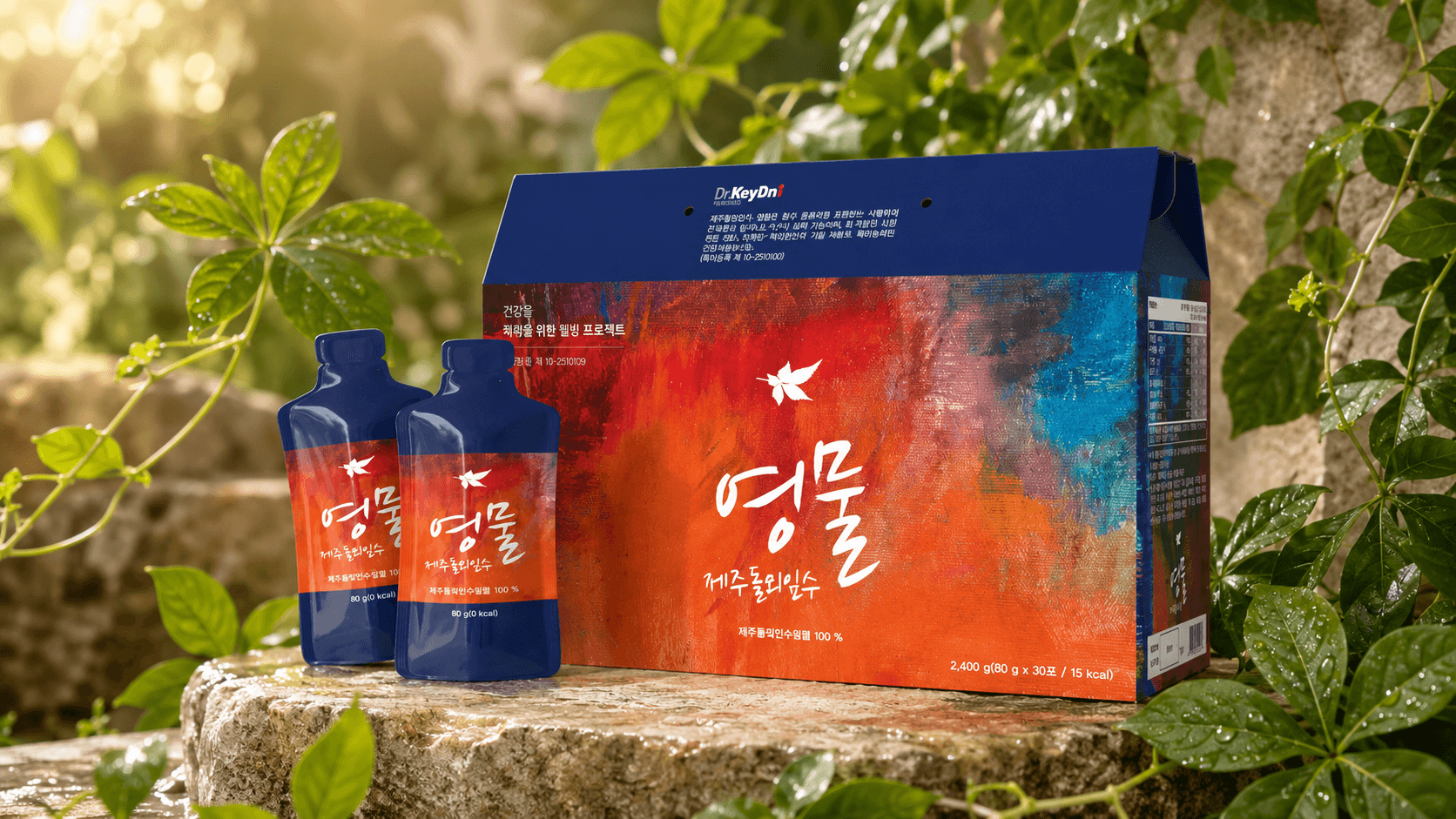 영물, 돌외잎에 21가지 약재를 더하다.